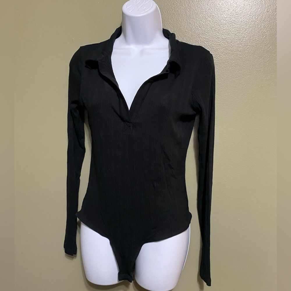 Black Clyque Body‎ Suit, Size XL